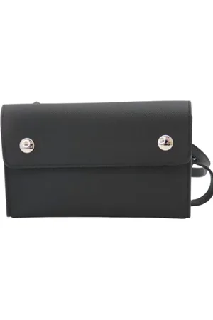Hermès Pre-owned, Kobieta, Czarny, ONE SIZE, Skóra, Pre-owned skórzane torby na ramię