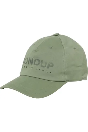 Dondup Akcesoria, Mężczyzna, Zielony, ONE SIZE, Niebieska Czapka Baseballowa Stylowy Dodatek