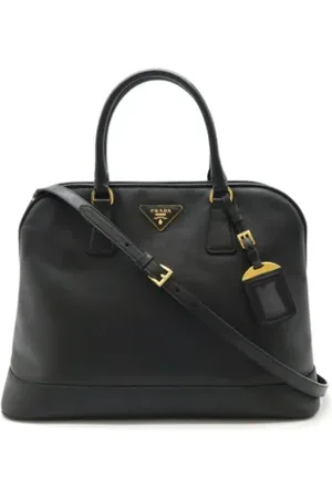 Prada Pre-owned, Kobieta, Czarny, ONE SIZE, Skóra, Pre-owned Leather prada-bags