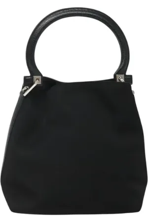 Salvatore Ferragamo Pre-owned, Kobieta, Czarny, ONE SIZE, Pre-owned Canvas handbags