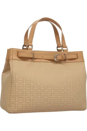 Balenciaga Pre-owned, Kobieta, Beżowy, ONE SIZE, Len, Pre-owned Canvas handbags