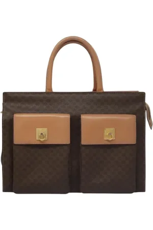 Céline Pre-owned, Kobieta, brązowy, ONE SIZE, Skóra, Pre-owned Skórzane torebki