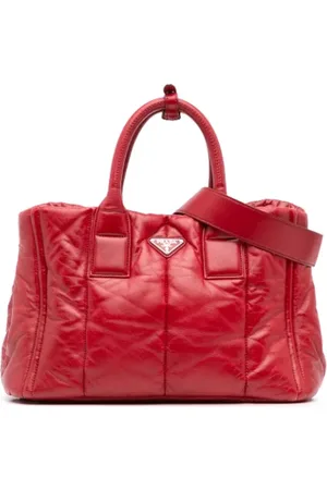 Prada Pre-owned, Kobieta, Czerwony, ONE SIZE, Skóra, Pre-owned Leather prada-bags