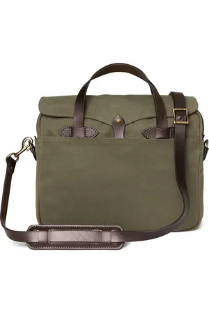 Filson Torebki, unisex, Zielony, ONE SIZE, Bawełna, Torebka na laptopa Rugged Twill Leather