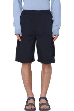C.P. Company Szorty, Mężczyzna, Niebieski, L, Nylon, Nylon Cargo Shorts Zielone Stylowe Wielofunkcyjne