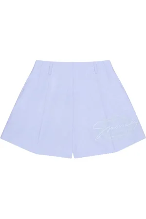 Givenchy Szorty, Kobieta, Niebieski, S, Szorty z haftem