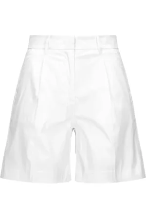 K-Way Szorty, Kobieta, Biały, XL, Szorty Twill Tech Chino bez Kieszeni