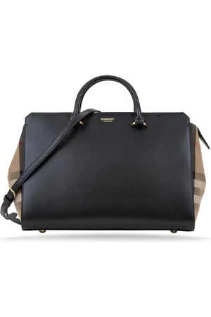 Burberry Torebki, Kobieta, Czarny, ONE SIZE, Damska torba z zamkiem błyskawicznym