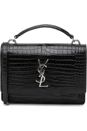 Saint Laurent Pre-owned, Kobieta, Czarny, ONE SIZE, Skóra, Pre-owned skórzane portfele