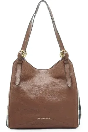 Burberry Pre-owned, Kobieta, brązowy, ONE SIZE, Skóra, Pre-owned Skórzane torebki