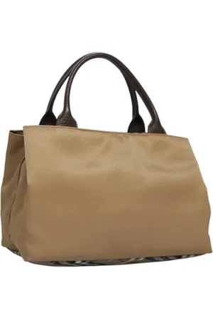 Burberry Pre-owned, Kobieta, Beżowy, ONE SIZE, Nylon, Pre-owned Nylon handbags