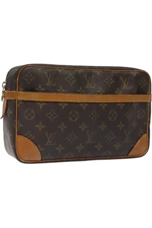LOUIS VUITTON Pre-owned, Kobieta, brązowy, ONE SIZE, Skóra, Pre-owned Canvas clutches