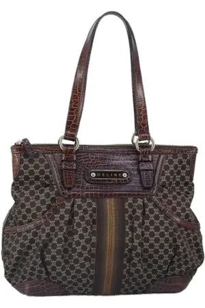 Céline Pre-owned, Kobieta, brązowy, ONE SIZE, Pre-owned Canvas celine-bags