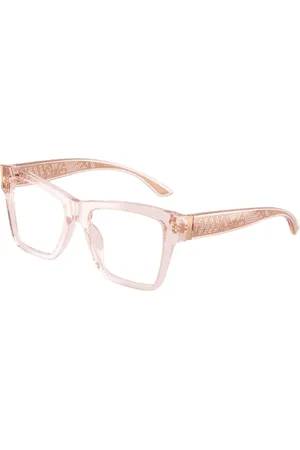 Dolce & Gabbana Akcesoria, Kobieta, Różowy, ONE SIZE, Elegancki Model Okularów Dg 3411