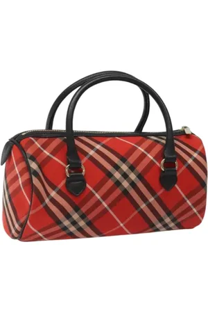 Burberry Pre-owned, Kobieta, Czerwony, ONE SIZE, Nylon, Pre-owned Nylon handbags