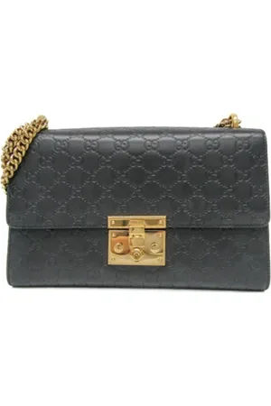 Gucci Pre-owned, Kobieta, Czarny, ONE SIZE, Skóra, Pre-owned Leather gucci-bags