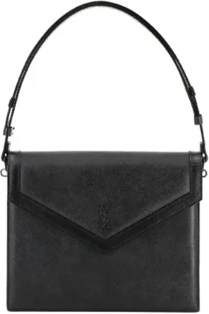 Saint Laurent Pre-owned, Kobieta, Czarny, ONE SIZE, Skóra, Pre-owned skórzane torby na ramię