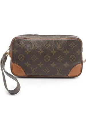 LOUIS VUITTON Pre-owned, Kobieta, brązowy, ONE SIZE, Skóra, Pre-owned Canvas clutches