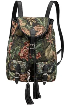Saint Laurent Pre-owned, Kobieta, Wielobarwność, ONE SIZE, Pre-owned Canvas backpacks