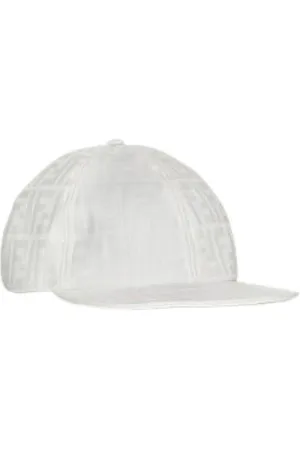 Fendi Akcesoria, Mężczyzna, Biały, ONE SIZE, Naturale Czapka Fxq 964 An 9U F0Rq 0