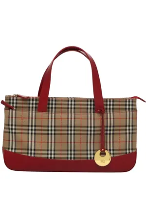 Burberry Pre-owned, Kobieta, Beżowy, ONE SIZE, Skóra, Pre-owned Canvas handbags