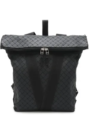 Bottega Veneta Pre-owned, Mężczyzna, Czarny, ONE SIZE, Pre-owned Plastic backpacks