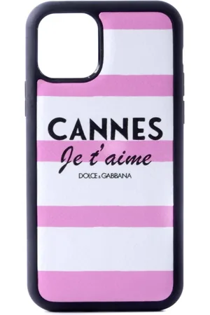 Dolce & Gabbana Akcesoria, Kobieta, Różowy, ONE SIZE, Etui dla kobiet na i Phone 11 Pro