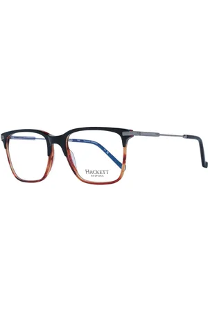 Hackett Akcesoria, Mężczyzna, brązowy, ONE SIZE, Brązowe Okulary Optyczne Mężczyźni Kwadratowy Styl
