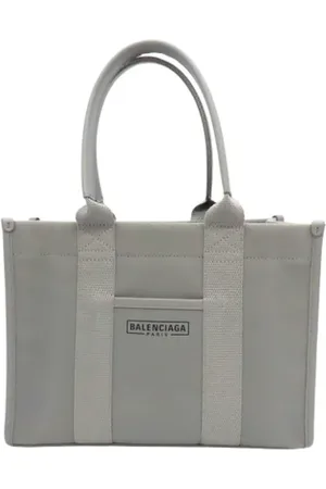Balenciaga Pre-owned, Kobieta, Szary, ONE SIZE, Len, Pre-owned Canvas balenciaga-bags