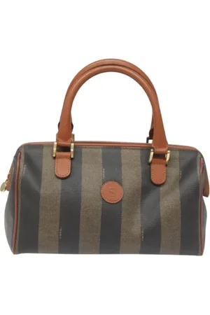 Fendi Pre-owned, Kobieta, brązowy, ONE SIZE, Skóra, Pre-owned Canvas handbags