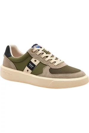 Blauer Buty, Mężczyzna, Wielobarwność, 40 EU, Zielone Sneakersy dla Mężczyzn