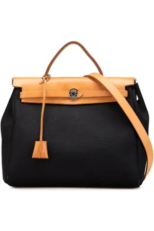 Hermès Pre-owned, Kobieta, Czarny, ONE SIZE, Skóra, Pre-owned Canvas handbags