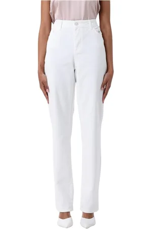 Liu Jo Jeansy, Kobieta, Biały, W33, Białe Straight Leg Jeansy