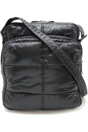 Bottega Veneta Pre-owned, Kobieta, Czarny, ONE SIZE, Skóra, Pre-owned skórzane torby na ramię