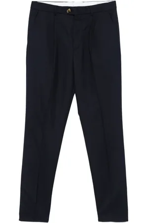 Brunello Cucinelli Spodnie, Mężczyzna, Niebieski, 4XL, Eleganckie Brązowe Spodnie Mb 407E1450 C005
