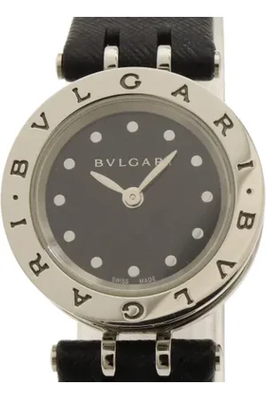 Bvlgari Pre-owned, Kobieta, Czarny, ONE SIZE, Skóra, Pre-owned Stainless Steel watches
