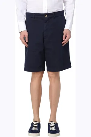 Brunello Cucinelli Szorty, Mężczyzna, Niebieski, XL, Czarne Casual Shorts