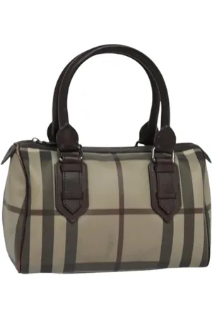 Burberry Pre-owned, Kobieta, Beżowy, ONE SIZE, Skóra, Pre-owned Fabric handbags