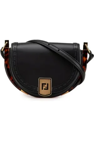 Fendi Pre-owned, Kobieta, Czarny, ONE SIZE, Skóra, Pre-owned Leather fendi-bags