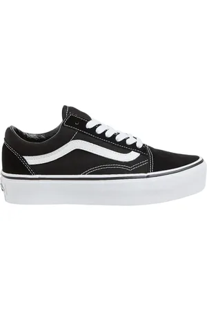 Vans Buty, Kobieta, Czarny, 38 1/2 EU, Czarne Platform Sneakers
