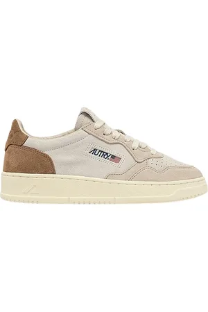 Autry Buty, Kobieta, Wielobarwność, 36 EU, Zamsz, Sneakers Medalist z miękkiego zamszu i nubuku