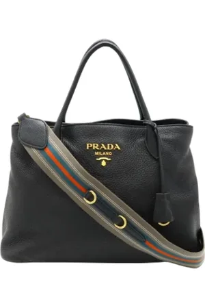Prada Pre-owned, Kobieta, Czarny, ONE SIZE, Skóra, Pre-owned Leather prada-bags