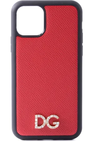 Dolce & Gabbana Akcesoria, Kobieta, Czerwony, ONE SIZE, Etui na i Phone 11 Pro dla kobiet