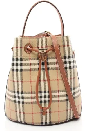 Burberry Pre-owned, Kobieta, Beżowy, ONE SIZE, Skóra, Pre-owned Canvas handbags