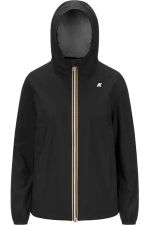 K-Way Kurtki, Kobieta, Czarny, L, Kurtka z poliestru Jersey