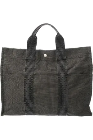 Hermès Pre-owned, Kobieta, Szary, ONE SIZE, Pre-owned Canvas handbags