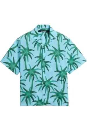 Jacquemus Koszule, Mężczyzna, Wielobarwność, L, Niebieska Koszula La Chemise Jean