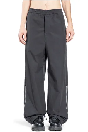 OAMC Spodnie, Mężczyzna, Czarny, S, Czarne Tech Twill Spodnie