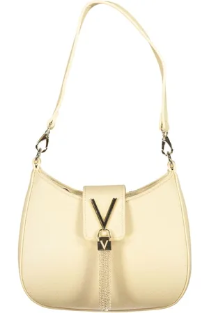Valentino by Mario Valentino Torebki, Kobieta, Beżowy, ONE SIZE, Len, Beżowa Torba Damska z Polietylenu