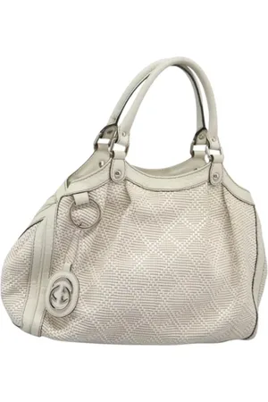 Gucci Pre-owned, Kobieta, Biały, ONE SIZE, Pre-owned Canvas handbags